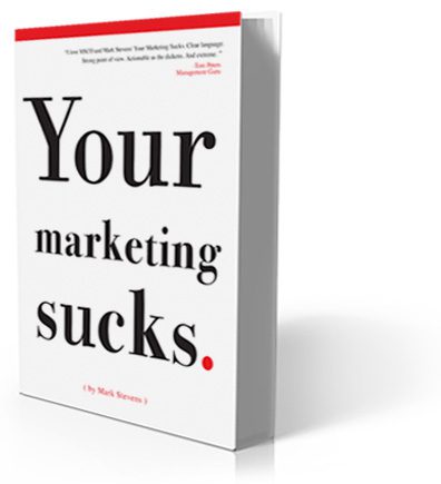 Image of the Your Marketing Sucks Book